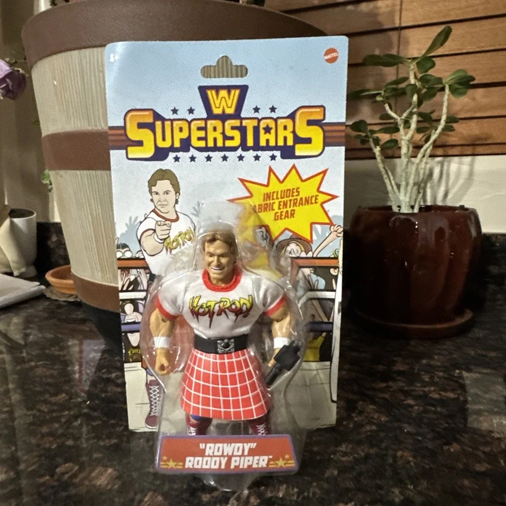 WWE Superstars Series 7 Rowdy Roddy Piper Action Figure Walmart Exclusive New